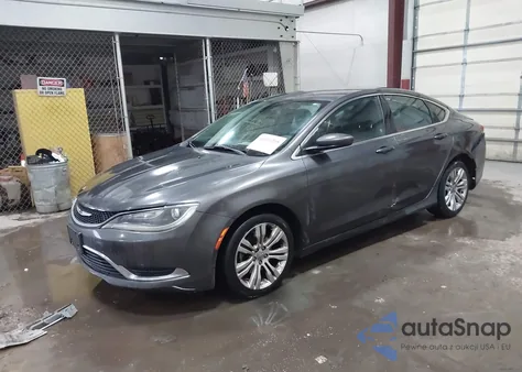 2015 Chrysler 200 Limited z USA, uszkodzony, nr VIN 1C3CCCAB9FN677926